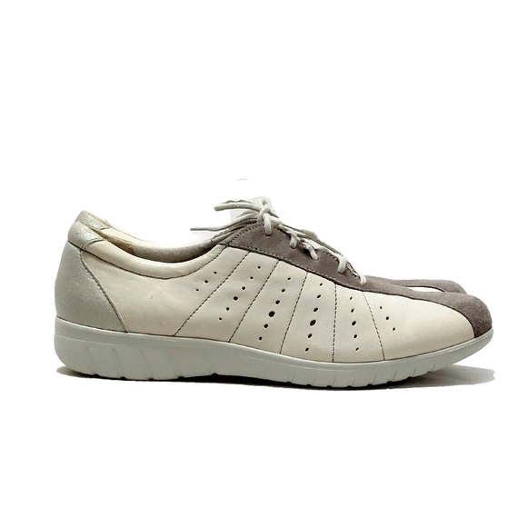 Munro 'Tori' Womens Sporty Brown Gray Lace Up Arch Support Sneaker Shoe Sz 10 - Picture 2 of 7
